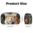 thumbnail image 5 of Leopard Travel Organizer, Electronic Organizer Travel Case, Cord and Cable Organizer, Power Cord Organizer Travel - Oxford Fabric Waterproof Digital Gadget Bag, 5.9x9.44x3.14 in, 5 of 6