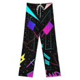 thumbnail image 3 of Sweet Emotion Vintage (2)-2 Pajama Pants Loose Pajamas Female Breathable Home Trousers Leisure Sleeping Pants Large Size, 3 of 6