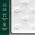 thumbnail image 4 of Zinus Comfort Support 10" Queen Cooling Gel Hybrid Mattress with Pocket Springs, 4 of 13