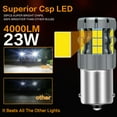 thumbnail image 2 of 2pcs 1156 LED spare bulbs white reverse light, 2 of 5