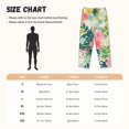 thumbnail image 3 of Fotbe Tropical Flowers Pantalones de Pijama para Mujer, Pantalones de Dormir, Pantalones Pj con Cordón y Bolsillos-3X-Large, 3 of 6