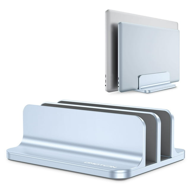 Soporte vertical para portátil OMOTON Double Dock para MacBook de 17,3"
