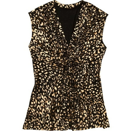 Alexis Taylor Women's Knot Front Shine Top