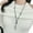 Silver, variant on Symbolic Peanut Pendant Necklace Adjustable Length Neckchain Fashion Jewelry For Daily Outfit Enhancement