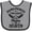 Heather and Black, variant on Inktastic Handpicked for Earth by My Nana in Heaven with Angel Wings Boys or Girls Baby Bib