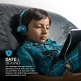 thumbnail image 3 of JLab Audio JBuddies Kids - folding, Volume Limiting Headphones, GUARANTEED FOR LIFE - Gray / Blue, 3 of 8