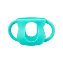 THLKIF Shockproof Silicone Baby Bottle Holder with Easy-Grip Design, Anti-Slip Feeding Accessory for Infants - BPA-Free Drop Protection for Glass Bottles, Pacifiers, Travel & Home Use