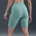 thumbnail image 2 of Women's Nike One 8-in. High-Waisted Pocketed Biker Shorts Color: Black Size: X SMALL, 2 of 4