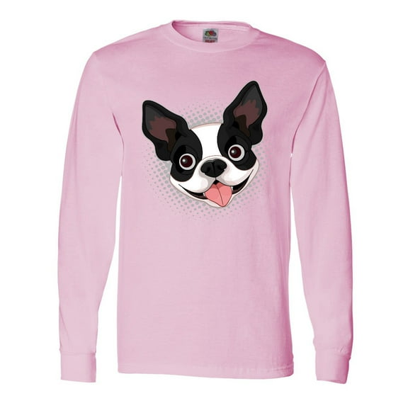 Inktastic Boston Terrier Dog Long Sleeve T-Shirt