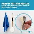 thumbnail image 5 of SUWU Lotion Applicator for Back with 3 Replaceable Pads, Long Handle Back Scrubber Pad for Easy Self Application of Shower Body Wash, Skin Cream, Sunscreen, Shower Brush for Men and Women, 5 of 7