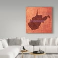 thumbnail image 3 of Trademark Fine Art 'West Virginia State Words' Canvas Art by Red Atlas Designs, 3 of 3