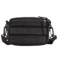 thumbnail image 1 of Eigraketly Bolso de hombro Paquete de pecho Bolsas de mensajero Exquisito a prueba de polvo Gran capacidad Accesorios de ciclismo Monedero cruzado Escalada Negro Eigraketly OD024218-01, 1 of 6