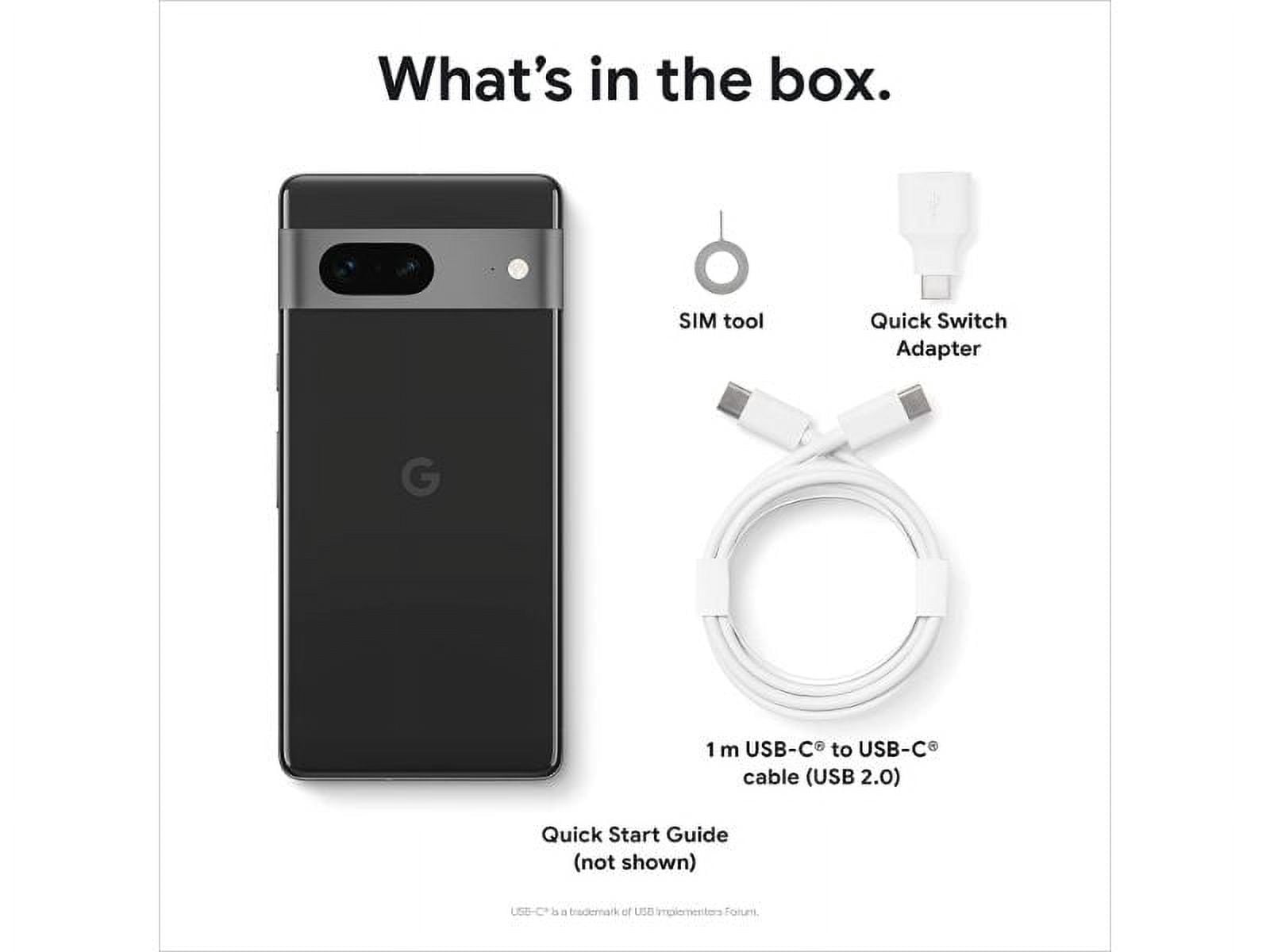 Restored Google GVU6C Pixel 7 5G Unlocked (128GB) Smartphone - Snow (Refurbished)