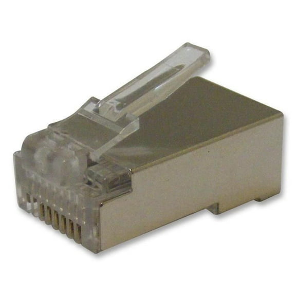 MULTICOMP PRO - Plug, RJ45, 8P8C, Shielded, Round