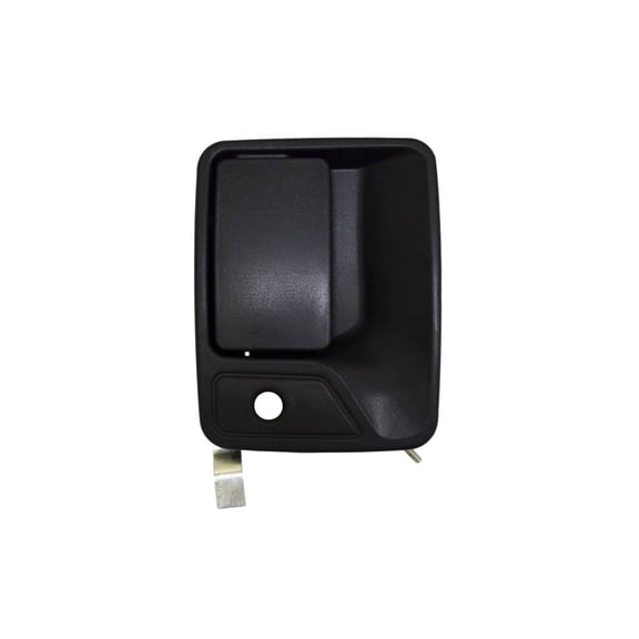 PT Auto Warehouse FO-3523A-FR - Outer Exterior Outside Door Handle, Textured Black - Passenger Side Front Fits select: 1999-2014 FORD F250, 1999-2014 FORD F350
