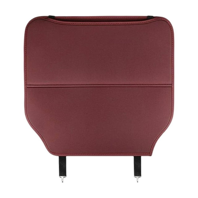 funtasica Back Seat Protector Kick Pad Seat back mat Anti kick pad Vehicle for Byd 1pc Red
