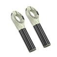 thumbnail image 3 of 2Pcs Mountain Bike Handlebar Ends Hand Grip Comfortable High Strength 22.2mm 7/8" Ends Bar Ends for Road Bike Parts Milk Tea Gray, 3 of 8