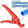thumbnail image 2 of PEX Pipe Cutters for Cutting 1/8"-1" PEX Tubings, NOT for PVC Pipes, 2 of 5
