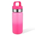 Your Zone 14 fl oz Pink Double Wall Stainless Steel Chug Water Bottle