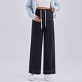 thumbnail image 2 of MEZZALL Women Maternity Pants Solid Color Casual Stylish Drape Slim Ankle Length Soft Denim Pants Pregnancy Comfort Fit Vacation Pregnant Trousers, 2 of 8