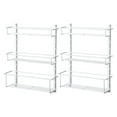 thumbnail image 1 of ClosetMaid Adjustable 3 Shelf Spice Rack for Cabinet/Wall White (2 Pk), 1 of 5