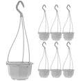 thumbnail image 1 of 10 Sets Plastic Hanging Planter Pots Hanging Orchid Pots Hanging Flower Baskets For Indoor Plants, 1 of 2