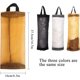 thumbnail image 4 of Lot De 3 Distributeurs De Sacs En Plastique Lavables - Support Mural Pliable En Maille - Pour Cuisine, Salle De Bain, Salon, Bureau, Camping-car, Jaun, 4 of 5