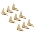 thumbnail image 4 of 100 Pcs Protecteurs de Coins de Livres Rétro Jaunes, Coins de Cahier Parfaits, Style Rétro Nostalgique, Surface Fine Sculptée, Protéger Décorer Livre, 4 of 7