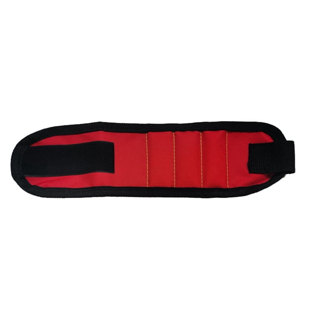 Herramienta Pulsera Magnética 3 Filas Magnetismo Tela Oxford Herramienta Magnética Universal Ajustable Correa De Muñeca Para Mantenimiento De Reparación