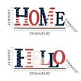 thumbnail image 3 of Wooden Letters Decoration Ornament Desktop Wooden Freestanding Alphabets Word Art Decoration for Living Room Bedroom Art, 3 of 4