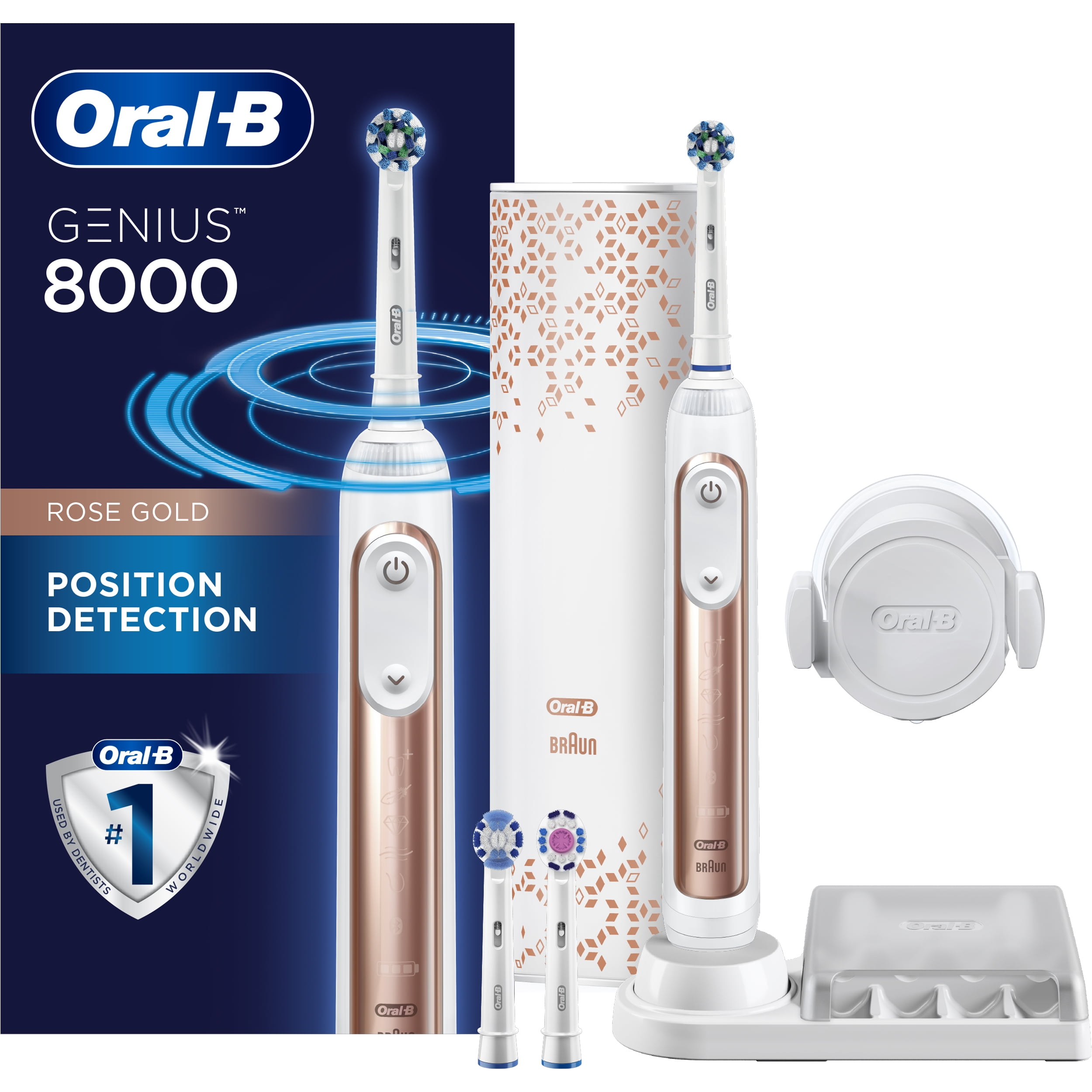 Oral-B Genius 6000 Rechargeable Electric Toothbrush, Black, 1 Ct 
