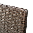 thumbnail image 3 of vidaXL 3 Piece Garden Lounge Set with Cushions Poly Rattan Brown, 3 of 4
