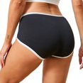 thumbnail image 4 of Fiaer,Women's Boy Shorts,Womens Plus Size Color Blocking Hipster Panties,Ladies Breathable Comfy Fashion Lightweight Underwear Black XS, 4 of 6