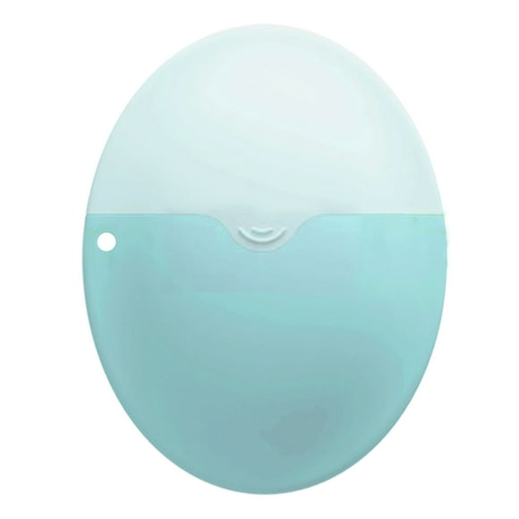 Graflsoa Blue Silicone Sunscreen Applicator with Sponge Ring, Leak-Proof Design for Mess-Free Application, Compact and Portable for On-the-Go Use