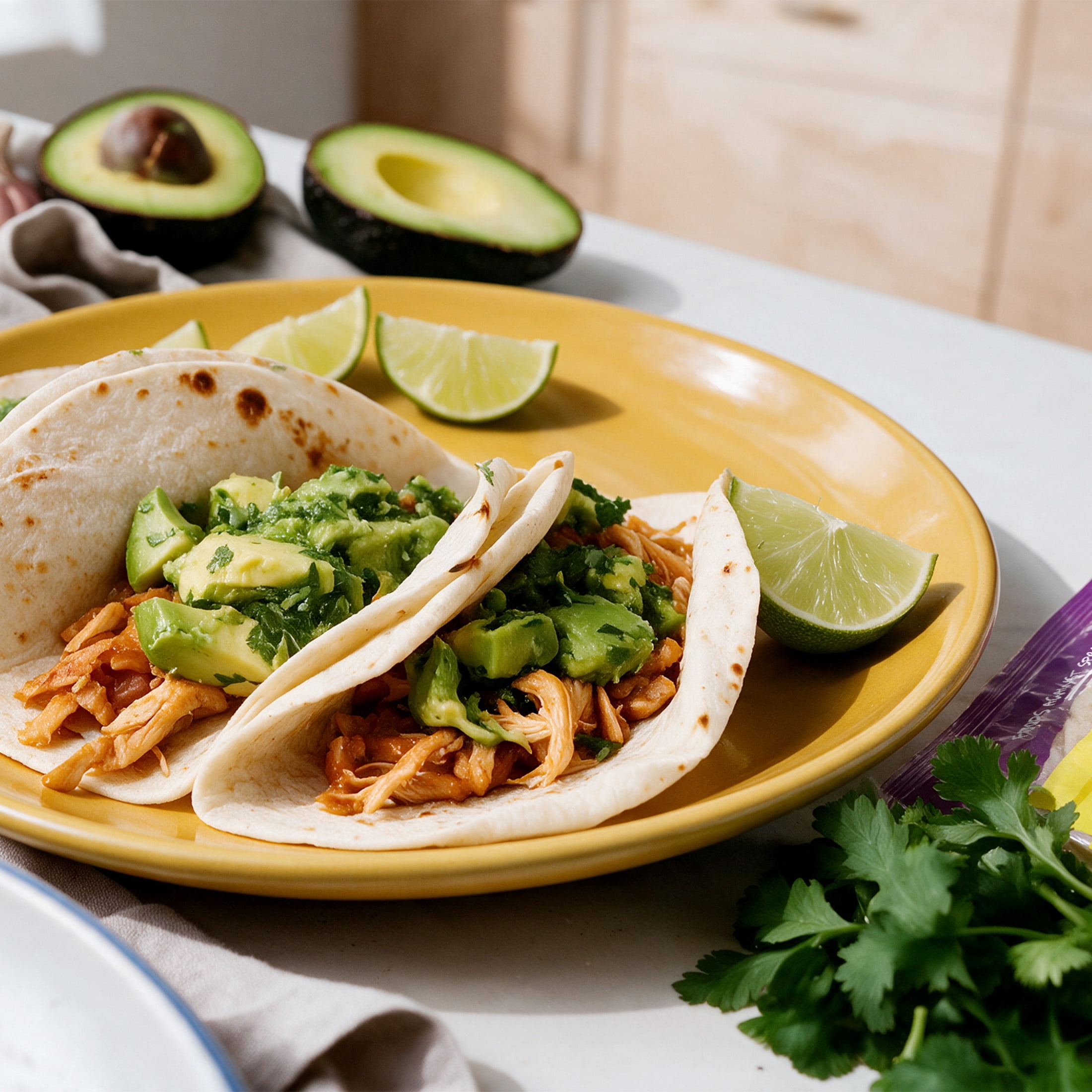 Angry Soft Taco Organic Flour Tortillas 8 count 9.6oz
