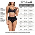 thumbnail image 5 of wcjm Red Women's Pure Cotton Women's Underwear Pure Cotton Plus Size Underwear Women's High Waist Underwear 5PC Underwear, 5 of 7