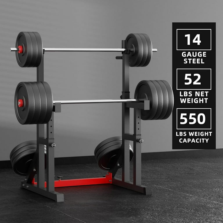 VANSWE Squat Rack for Home Gym, Weight Lifting Bench Press Rack