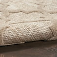 thumbnail image 3 of Nourison Easy Care Indoor/Outdoor Natural Beige 6' x 9' Area Rug, Moroccan, Trellis, Bedroom, Living Room, Backyard, Deck, Patio, Easy Clean, Non Shedding, 3 of 8