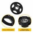 thumbnail image 5 of Par de Discos Olímpicos Tayga Rubber 4 Agarres 5 Lb, 5 of 5