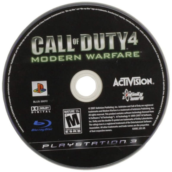 Call of Duty 4: Modern Warfare Gh PS3
