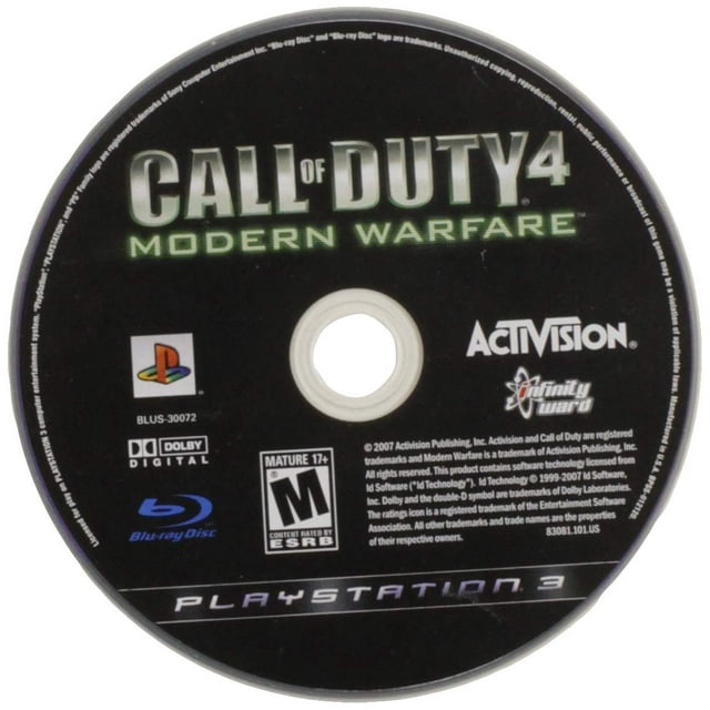 Call of Duty 4: Modern Warfare Gh PS3