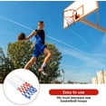 thumbnail image 4 of 2 Pieces Heavy Duty Nylon Basketball Net Net Outdoor Basketball Hoop Suitable For Indoor Outdoor School Playground Sports Basketball Hoop, 4 of 5