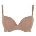 thumbnail image 4 of Panache 365 Molded Underwire Plunge Bra (10906),32H,Honey, 4 of 9