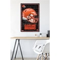 thumbnail image 4 of NFL Cleveland Browns - Neon Helmet 23 Wall Poster, 22.375" x 34", 4 of 4