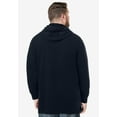 thumbnail image 2 of KingSize Men's Big & Tall Fleece Longer-Length Pullover Hoodie, 2 of 3