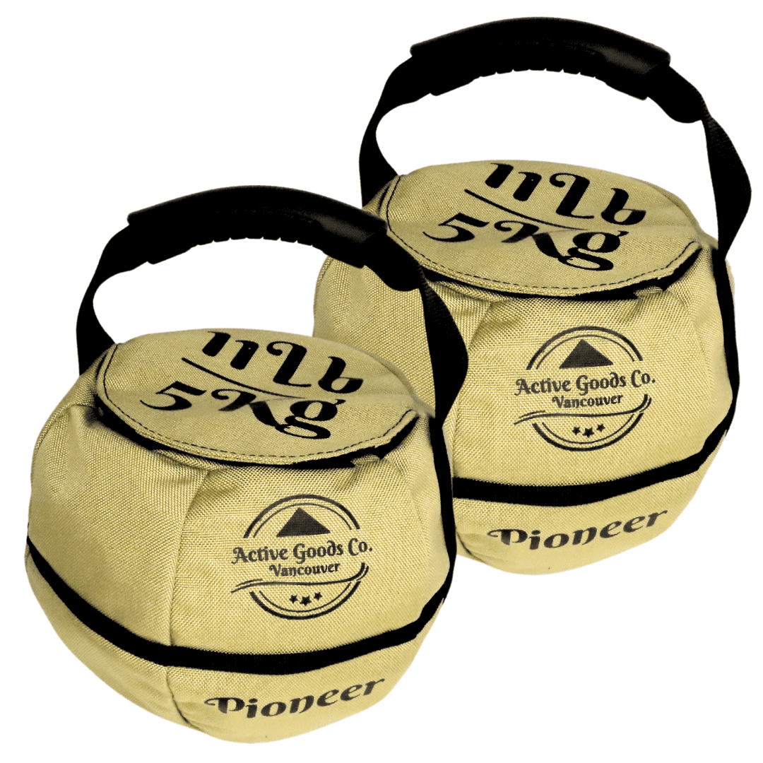 ActiveGoodsCo. 2pack 11Lb Kettlebell Sandbag for fitness workout, different sizes available. Visit to see more options.