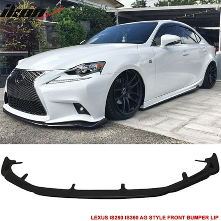 Compatible With 14 16 Lexus Is250 Is350 F Sport Only Ag Style Front Bumper Lip Urethane Pu