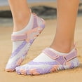 thumbnail image 2 of Women's Water Shoes Fashionable and Versatile Plus-Size Outdoor Breathable Diving Shoes Spring/Summer Style Comfortable Printed Sole Women's Black Shoes, 2 of 9