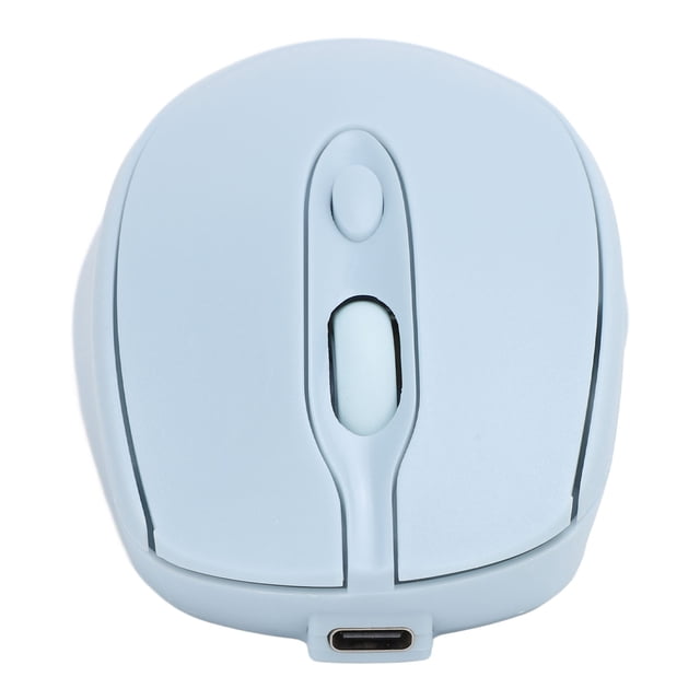 5.0 Mouse, Portable 2.4GHz Computer Mouse with USB Receiver, 800 1200 1600 DPI, Suitable for Men and Women, ABS Material, 5.0 Technology