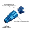 thumbnail image 3 of LS1/LT1 EFI Fuel Line Fitting, -6 AN Male to 5/16 Inch Female, Blue, 3 of 4